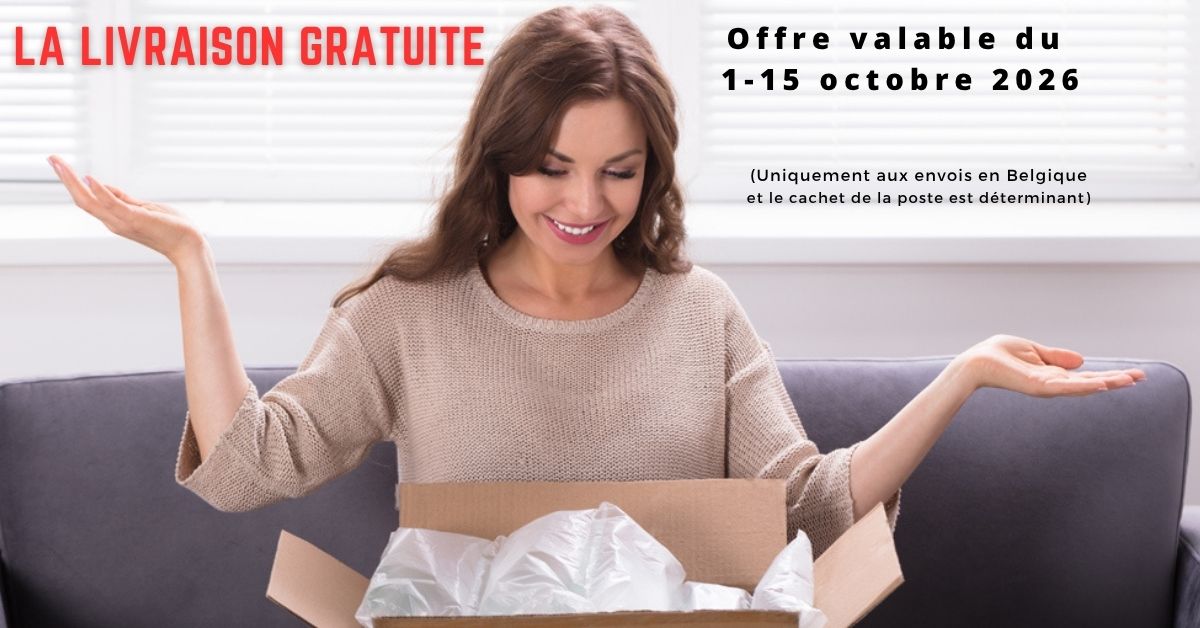 La livraison gratuite, offre valable du 1 au 15 octobre 2026.
